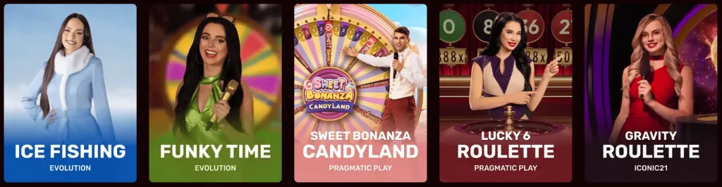 Live Casino at Dragon Slots Casino