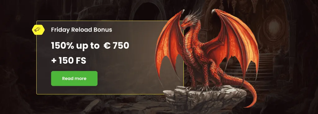 Reload Bonuses Dragon Slots Casino